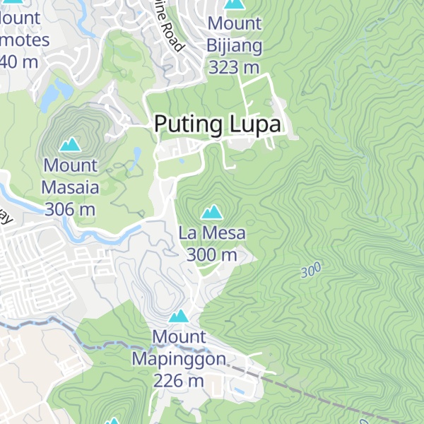 Map of La Mesa