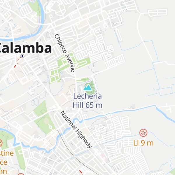 Map of Lecheria Hill