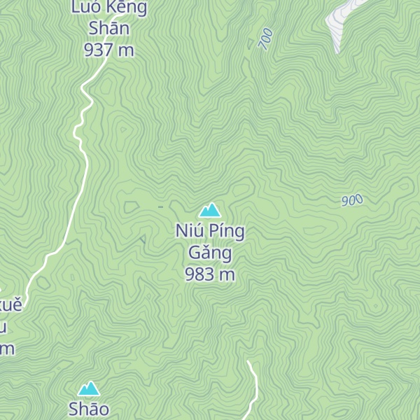 Map of Niú Píng Gǎng