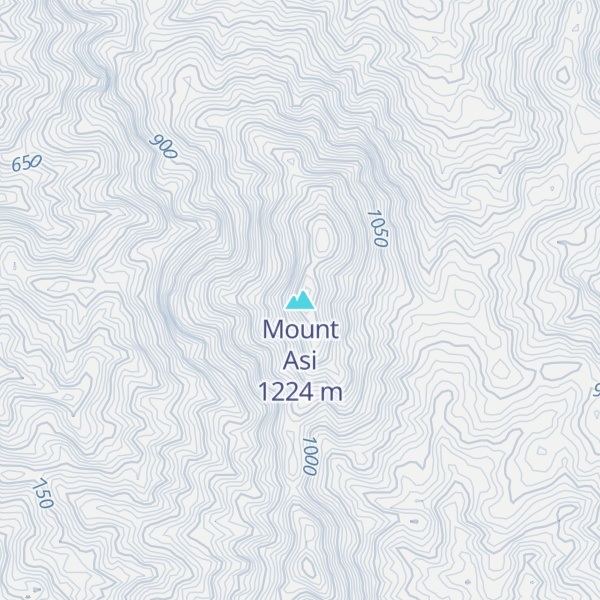 Map of Mount Asi