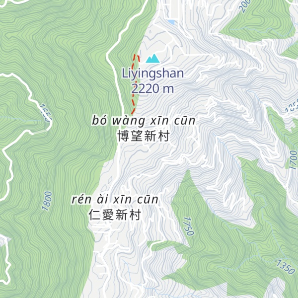 Map of Lǜ Yì Mínsù