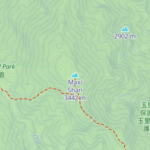 Map of Maxi Shan