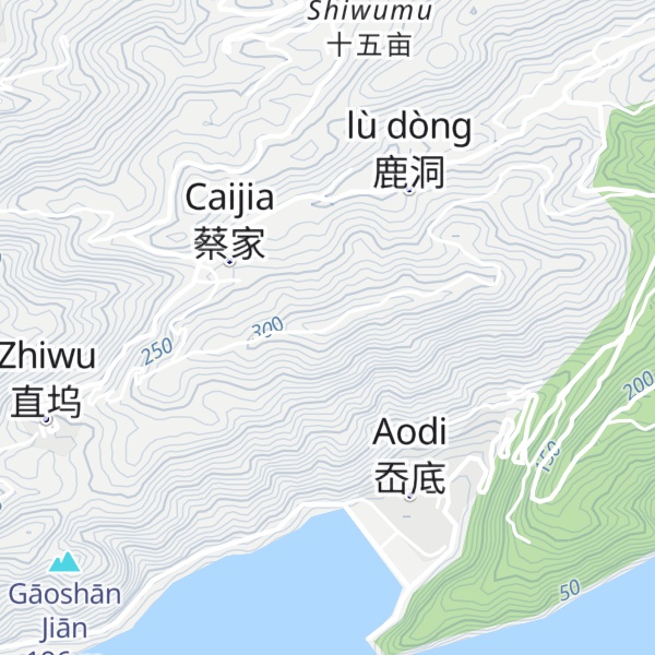 Map of Xiandie