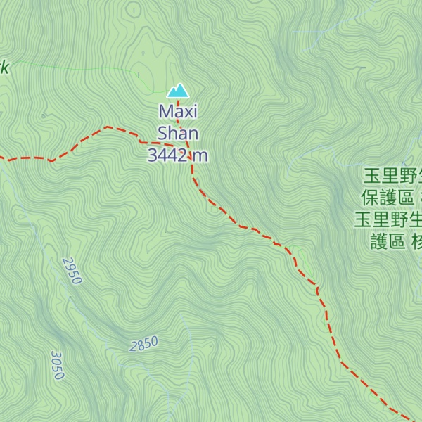 Map of Maxishannanfeng