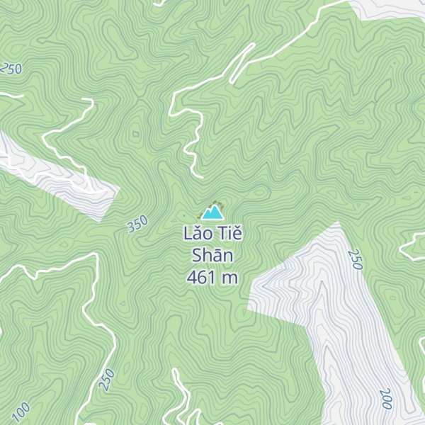 Map of Lǎo Tiě Shān
