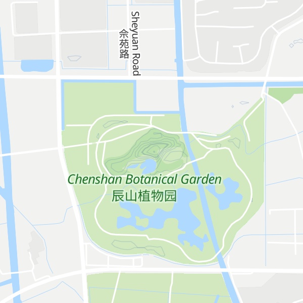 Map of Chenshan Hill