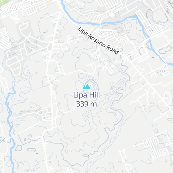 Map of Lipa Hill