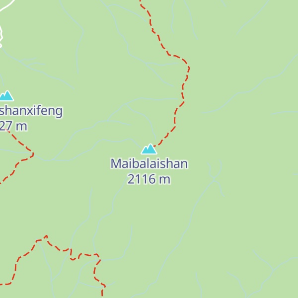 Map of Maibalaishan