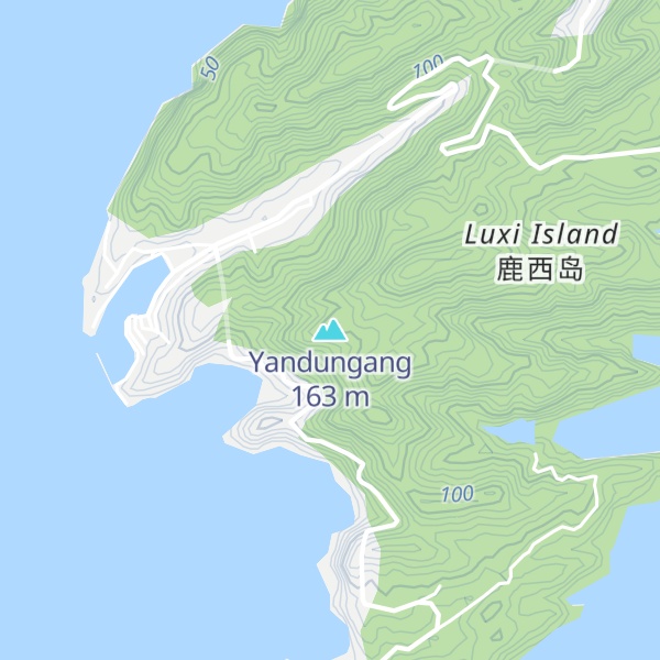Map of Yandungang