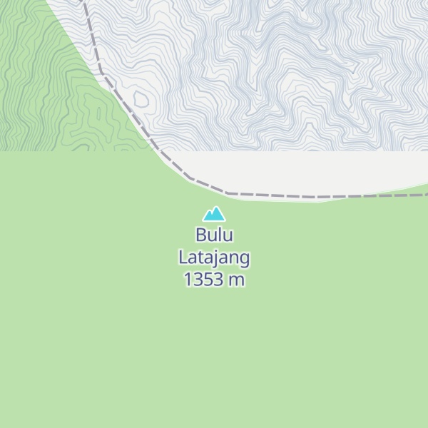 Map of Bulu Latajang
