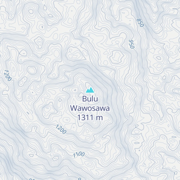 Map of Bulu Wawosawa