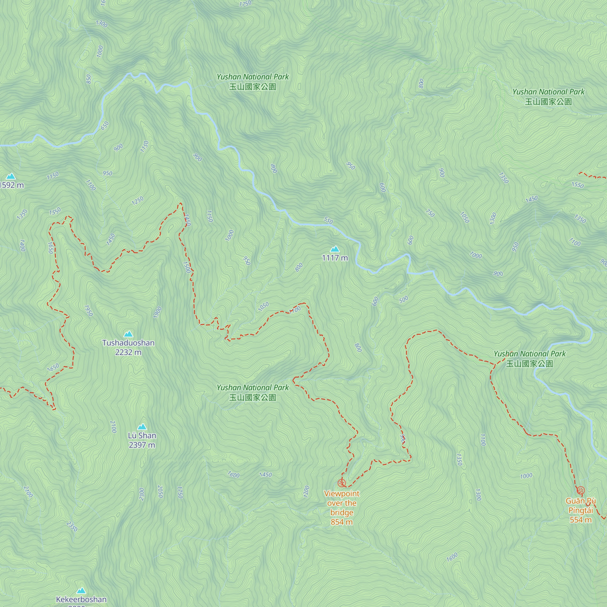 Walami Cabin map