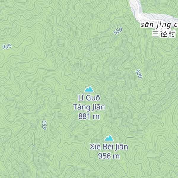 Map of Lǐ Guō Táng Jiān