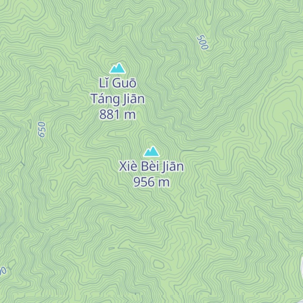 Map of Xiè Bèi Jiān