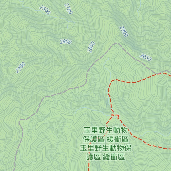 Map of Lulilaluoshanxifeng