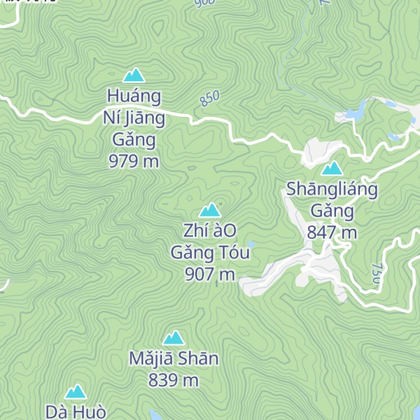 Map of Zhí àO Gǎng Tóu