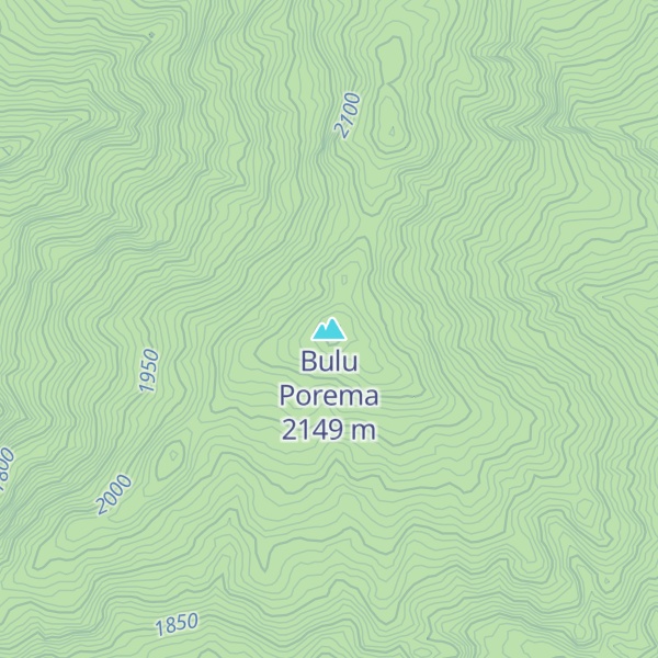 Map of Bulu Porema