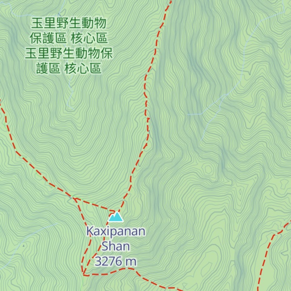 Map of Kaxipananshanbeifeng
