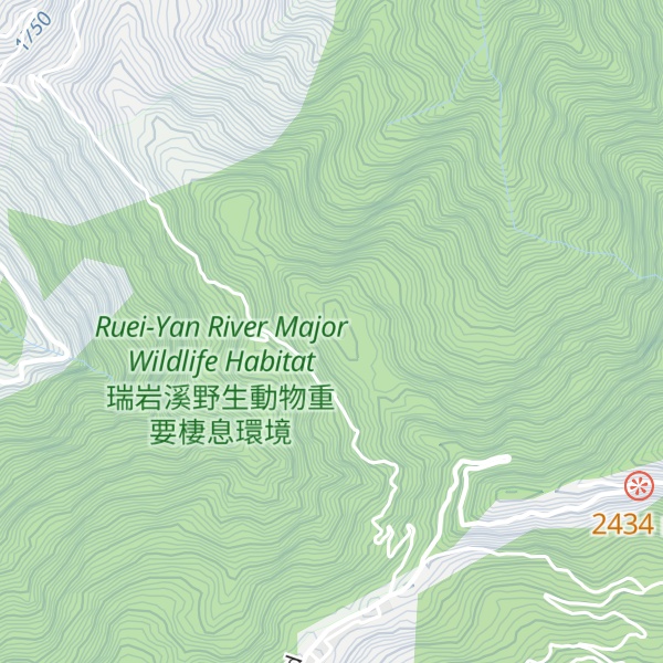 Map of Ma Shan