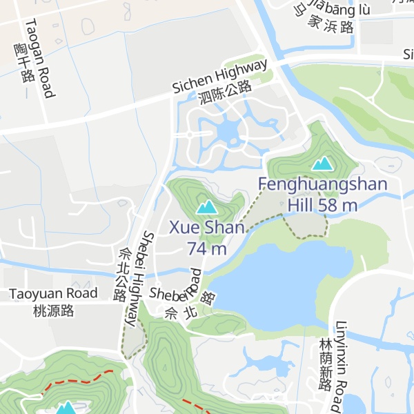 Map of Xue Shan