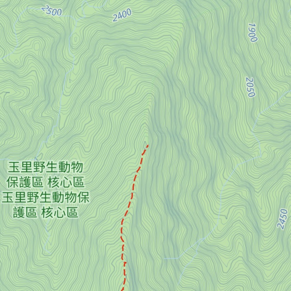Map of Kā Xī Pà Nánshān Běifēng