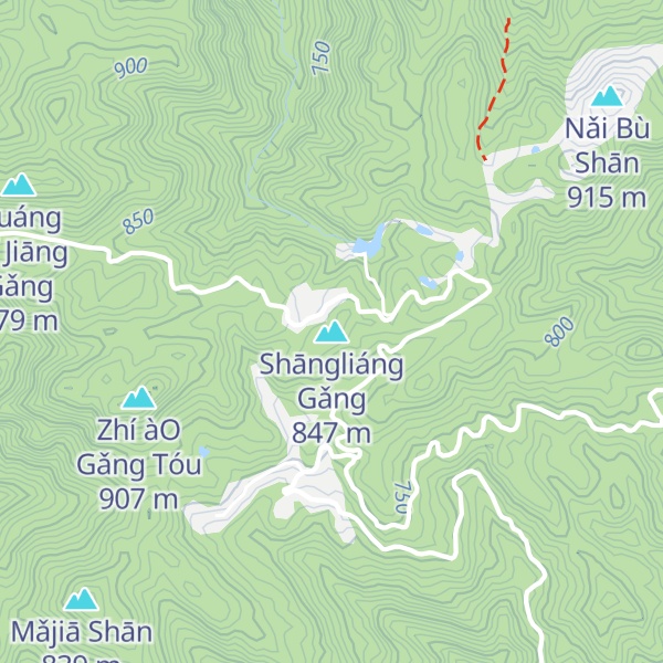 Map of Shāngliáng Gǎng