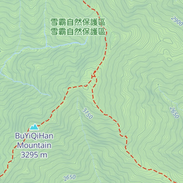 Map of YouPoLan Mountain