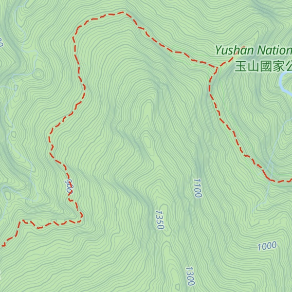Map of Huangmashan