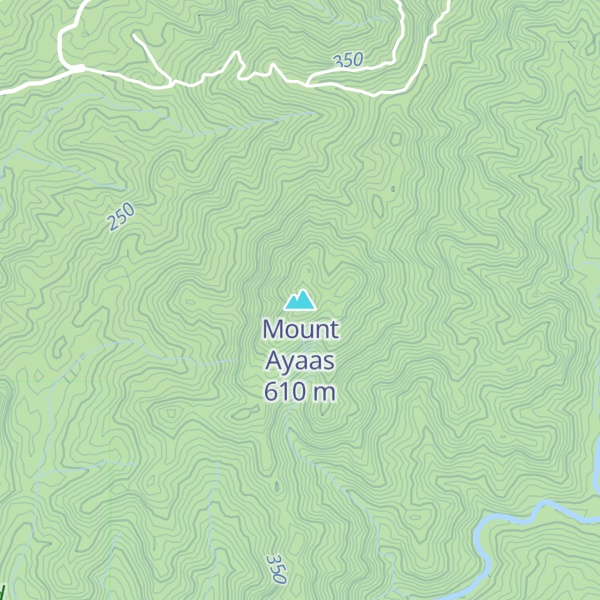 Map of Mount Ayaas