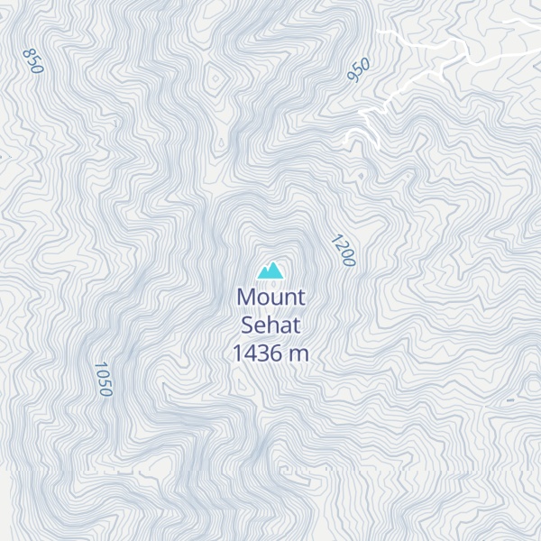 Map of Mount Sehat