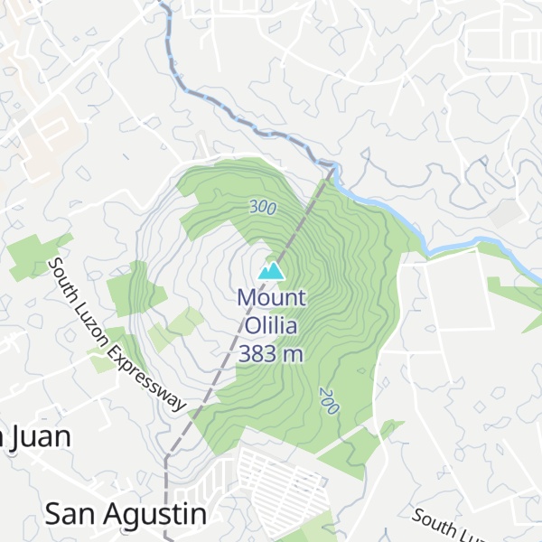 Map of Mount Olilia
