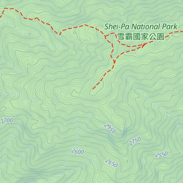 Map of Jiali Shan