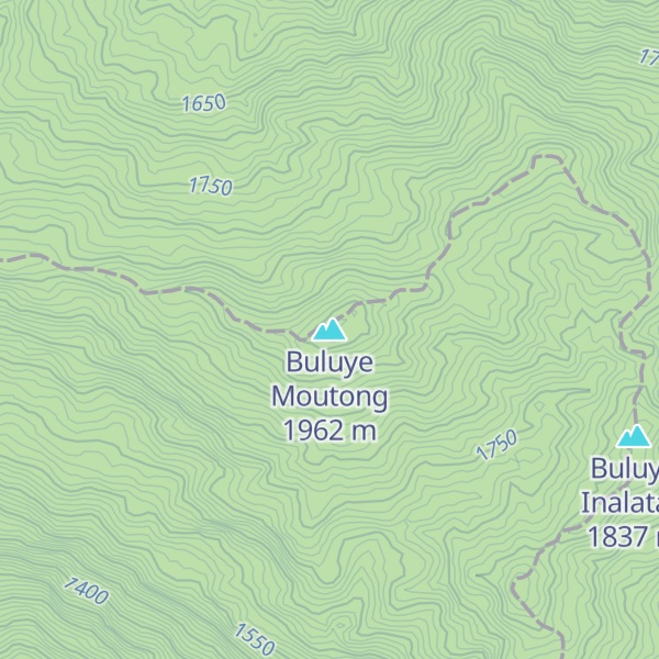 Map of Buluye Moutong