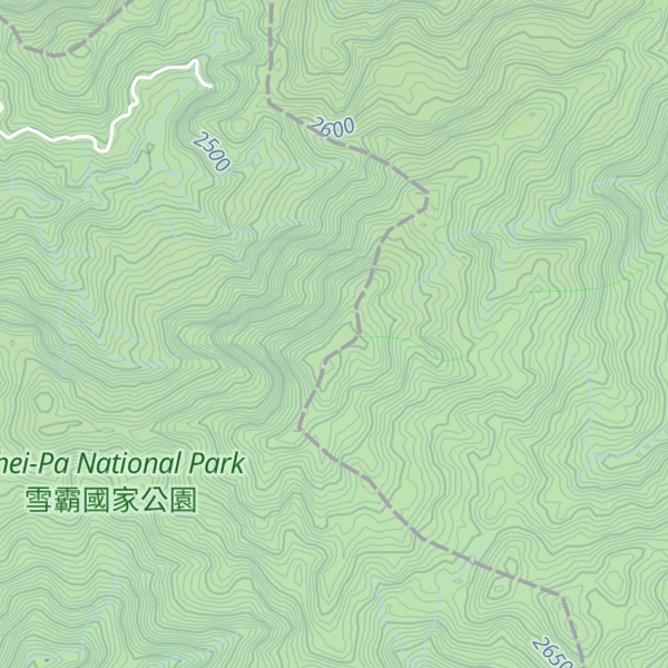 Map of Jingjieshan