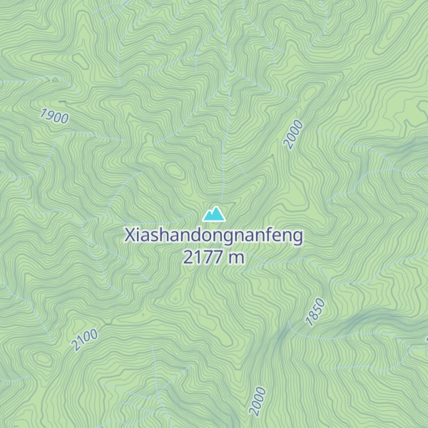 Map of Xiashandongnanfeng