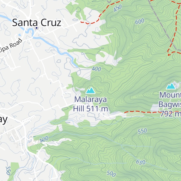 Map of Malaraya Hill