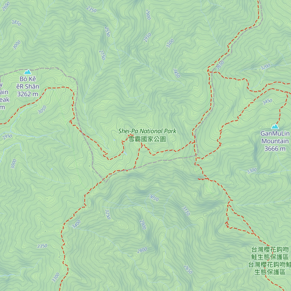 Cuichi Cabin map