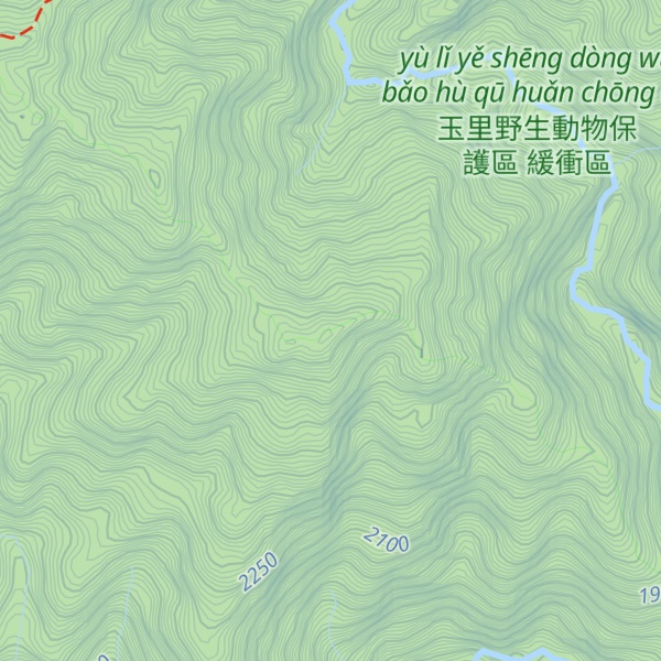 Map of Shilujian Shan