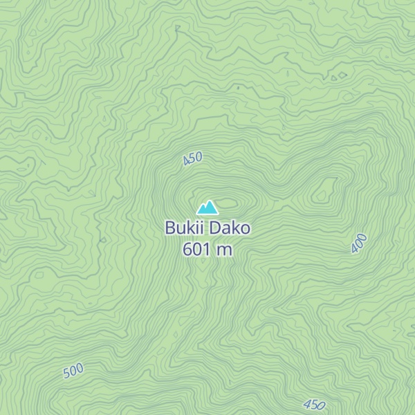 Map of Bukii Dako