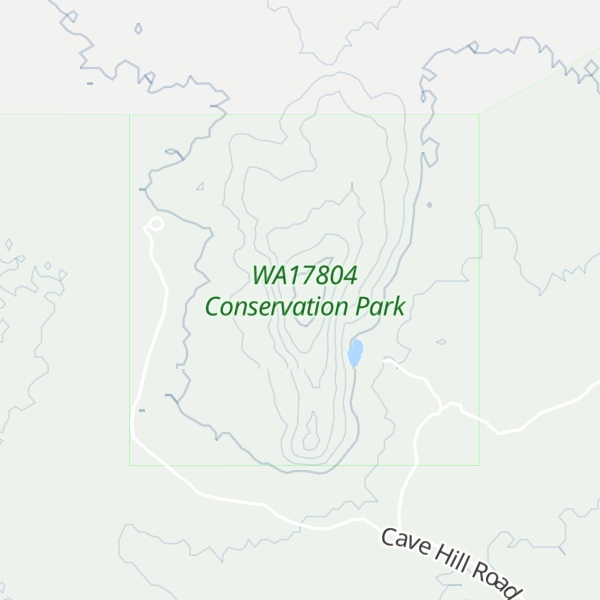 Map of Cave Hill