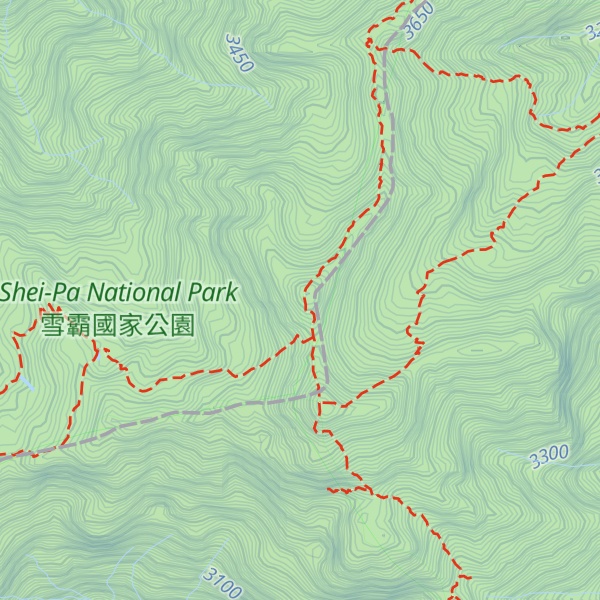 Map of BeiLingJiao Mountain