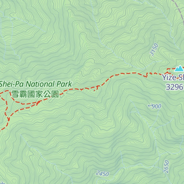 Map of Yebaaoshan