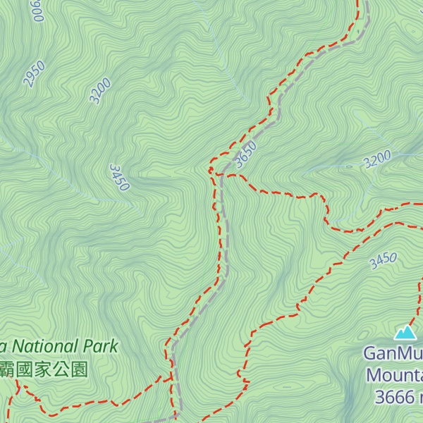 Map of Kailantekunshan