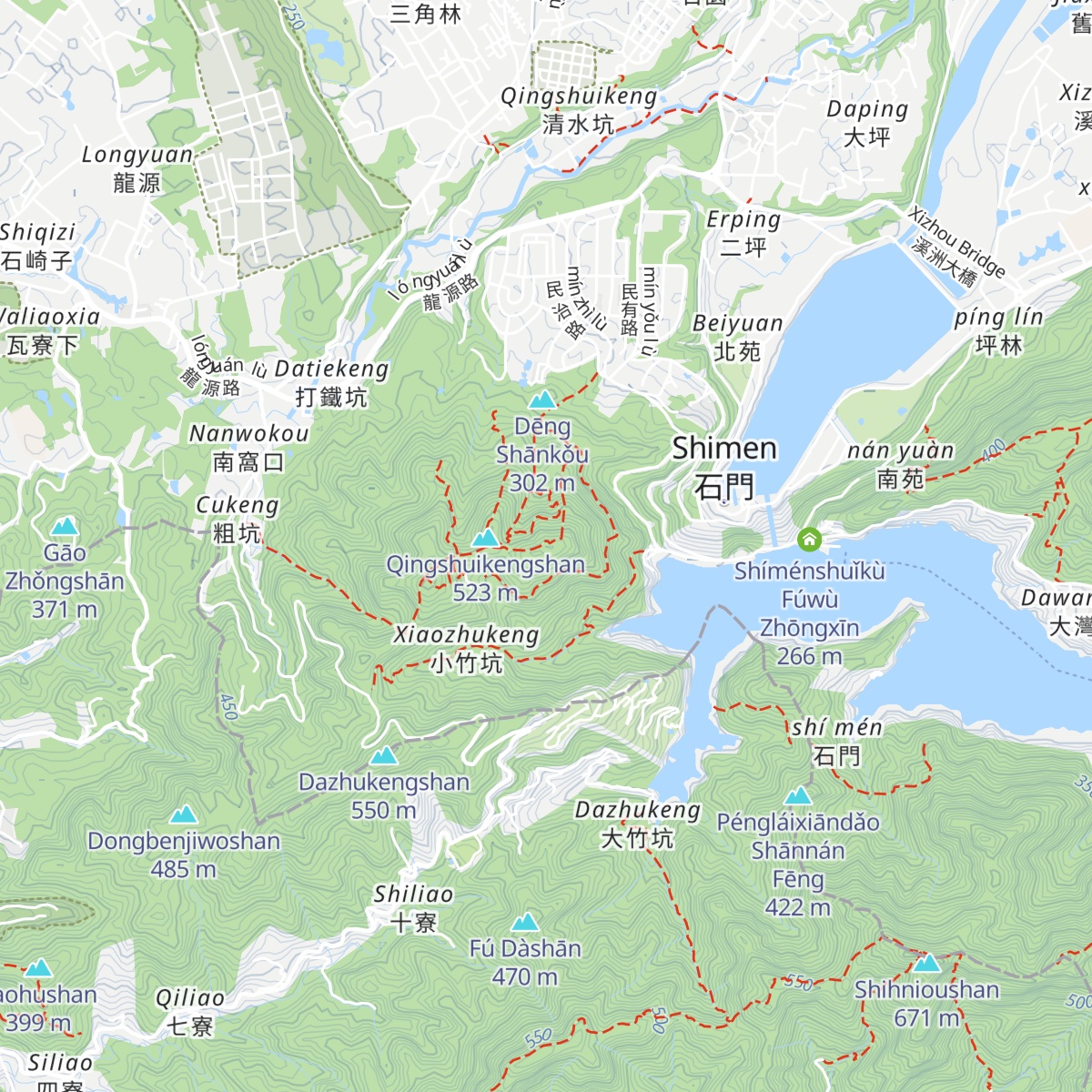 Tiěpí Wū map