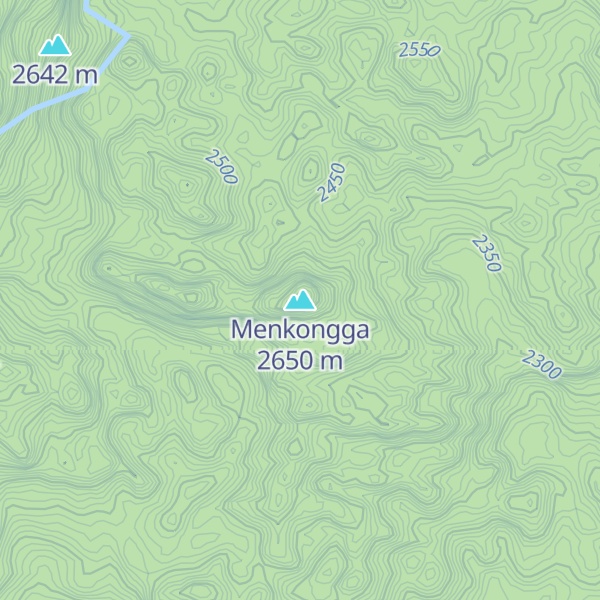 Map of Menkongga