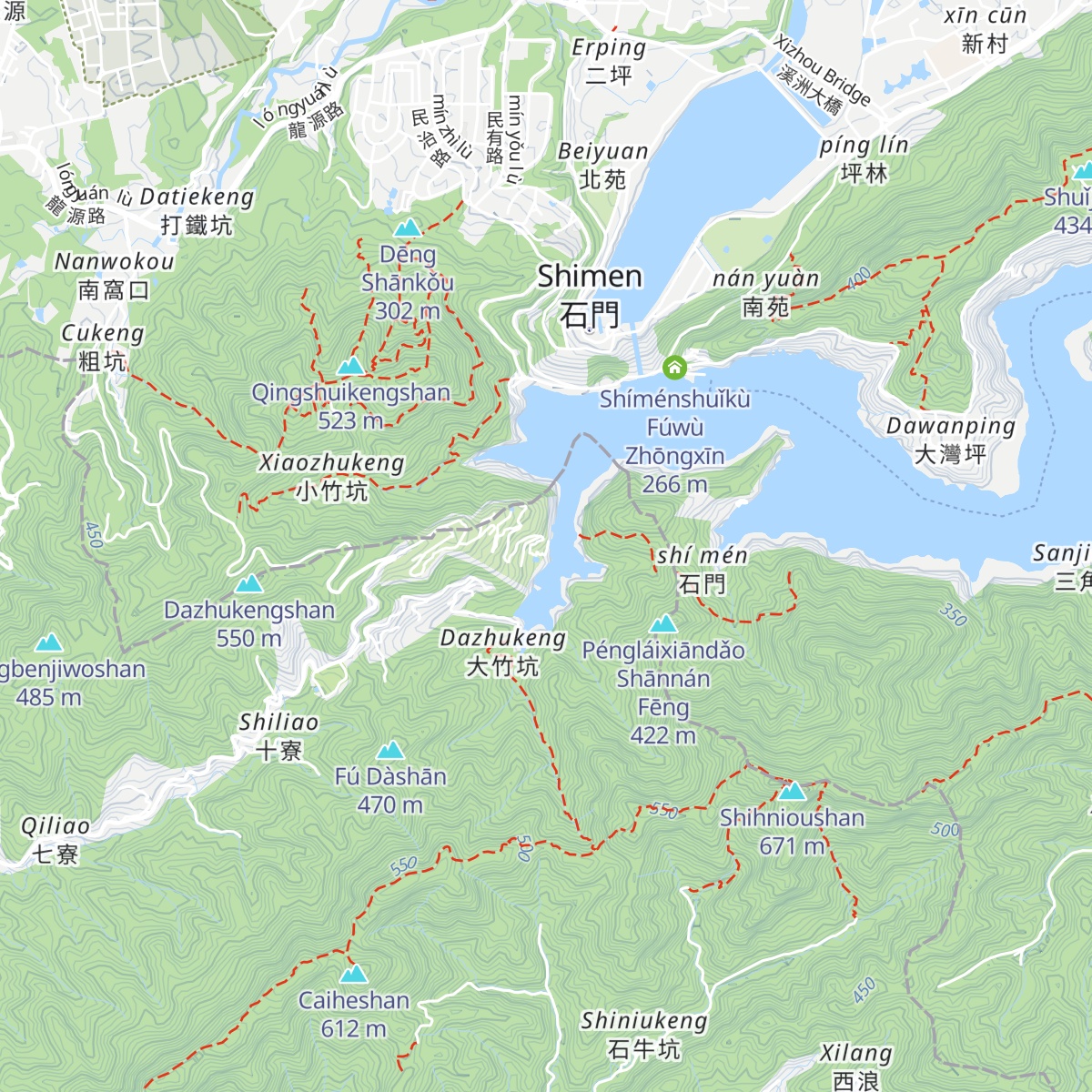 Tiěpí Wū map