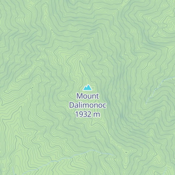 Map of Mount Dalimonoc