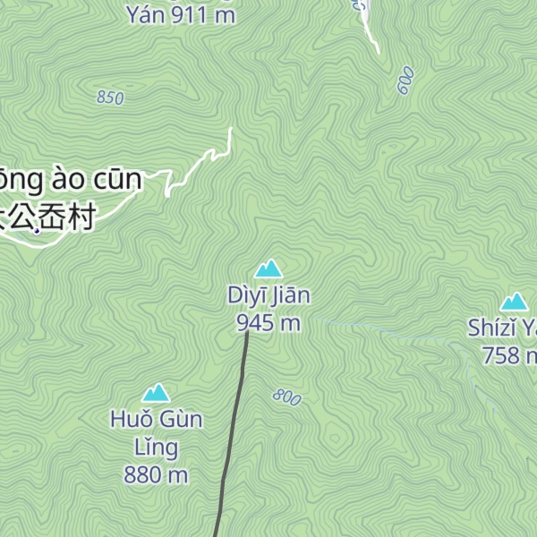 Map of Dìyī Jiān
