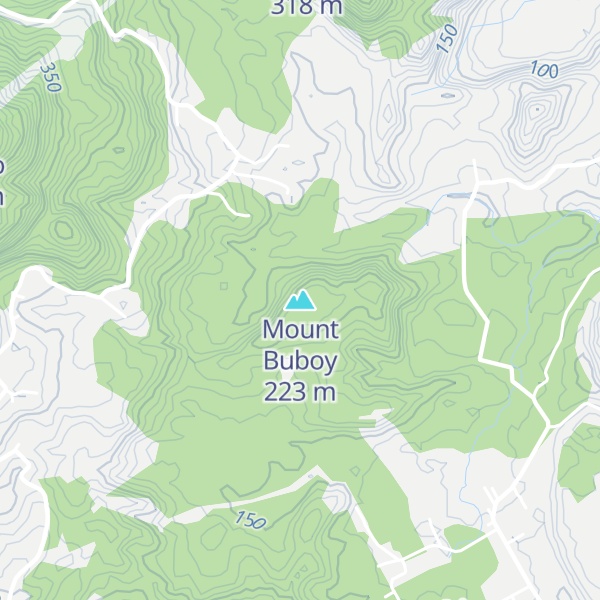Map of Mount Buboy