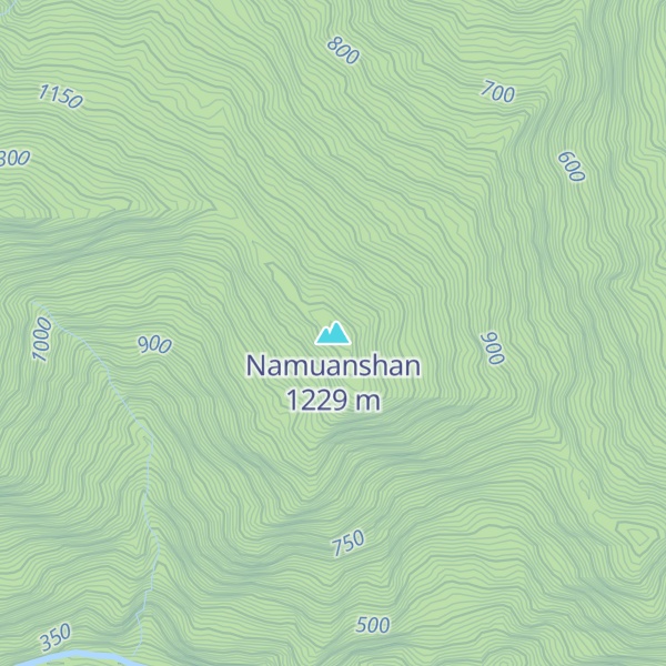 Map of Namuanshan
